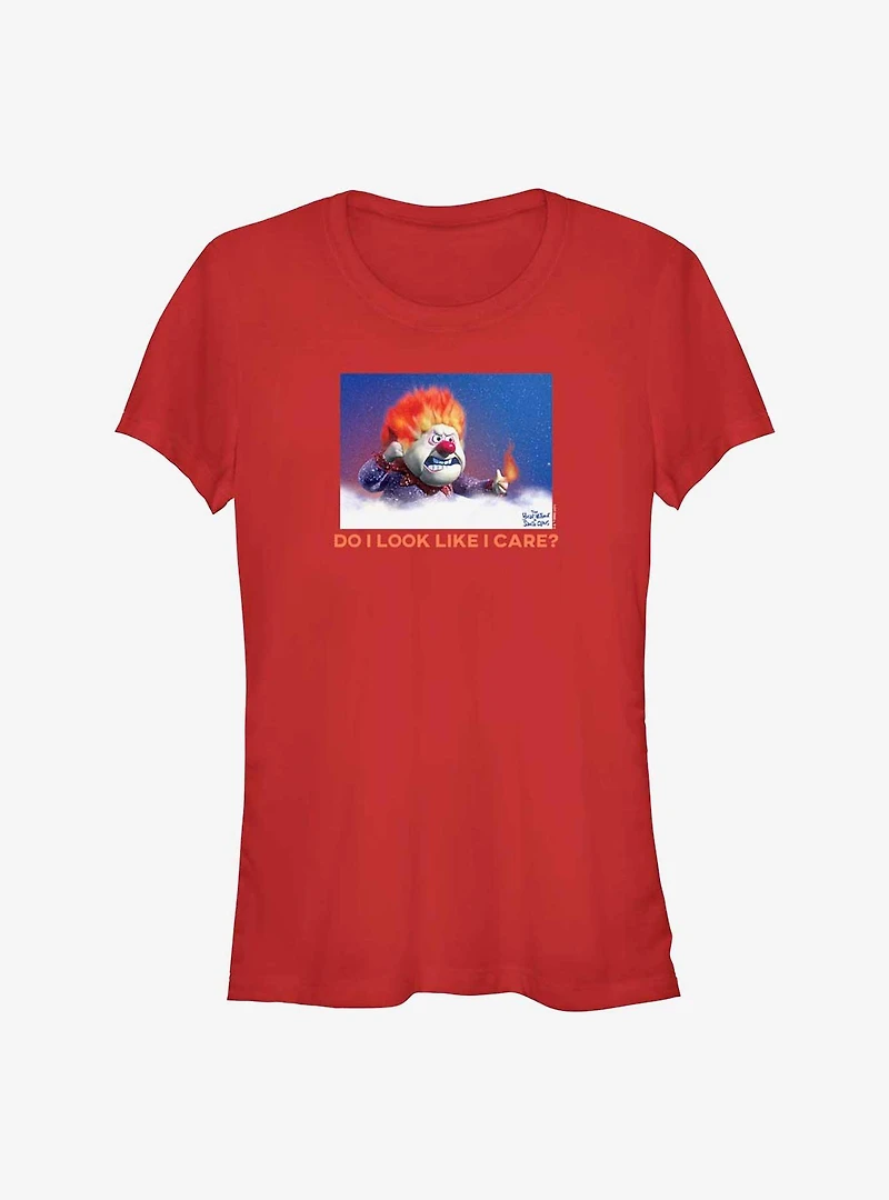 The Year Without A Santa Claus Heated Girls T-Shirt