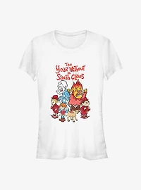 The Year Without A Santa Claus Logo Group Girls T-Shirt