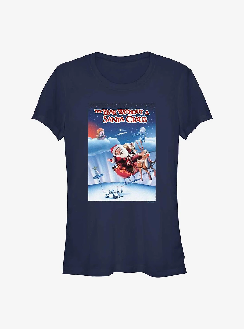 The Year Without A Santa Claus Poster Girls T-Shirt