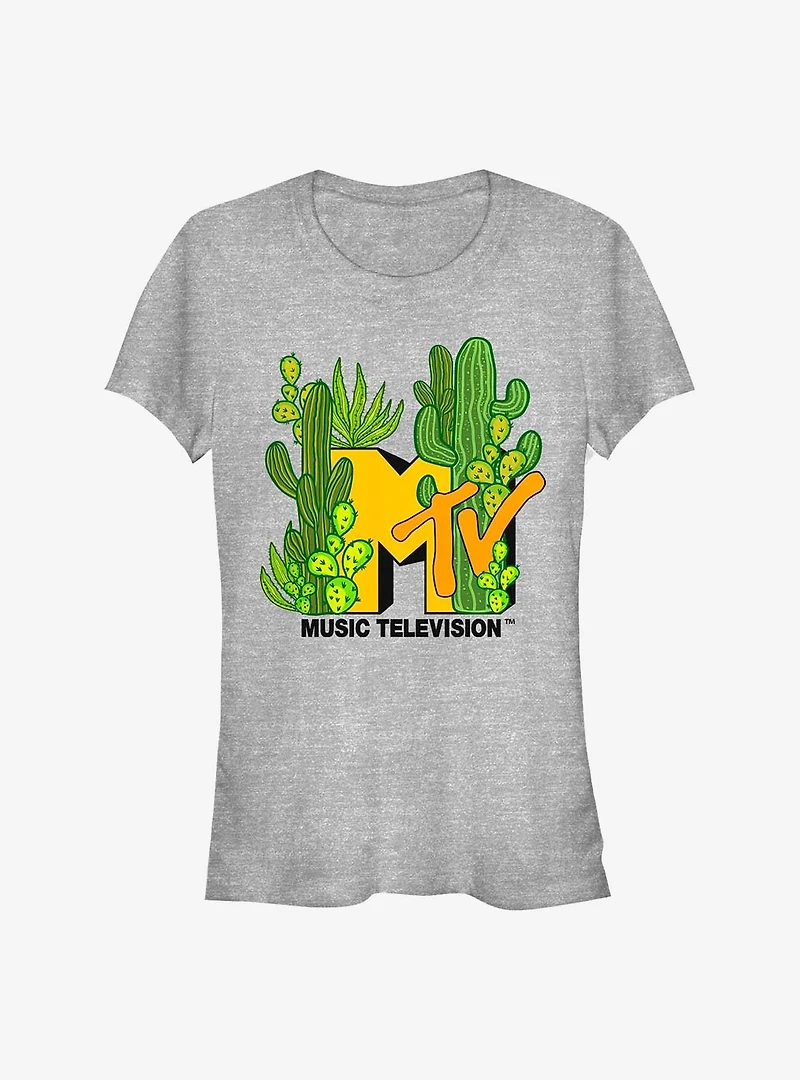 MTV Cacti Galore Logo Girls T-Shirt