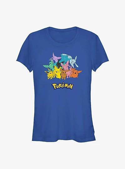 Pokemon Gotta Catch Eeveelutions Girls T-Shirt