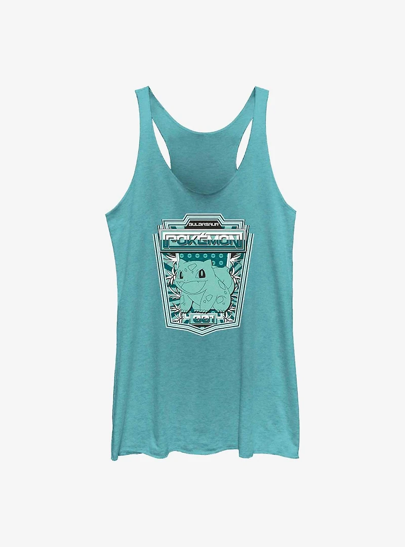Pokemon Bulbasaur Badge Girls Tank