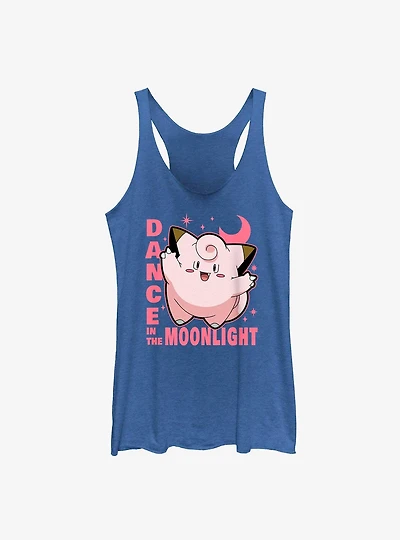 Pokemon Clefairy Dance In The Moonlight Girls Tank