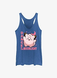 Pokemon Clefairy Dance In The Moonlight Girls Tank
