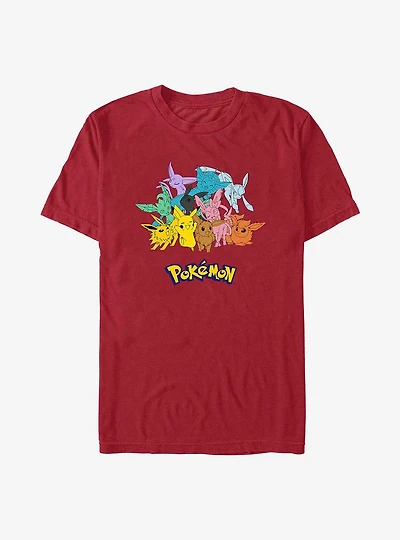 Pokemon Gotta Catch Eeveelutions T-Shirt
