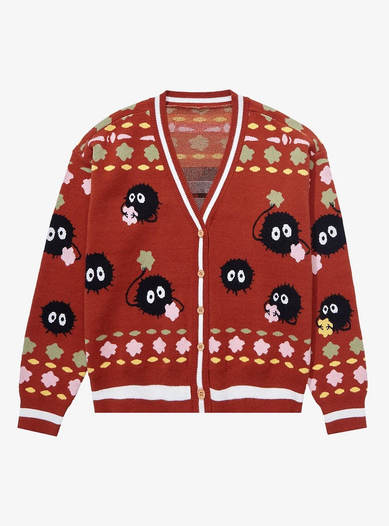 Studio Ghibli Spirited Away Soot Sprites Women's Cardigan - BoxLunch Exclusive