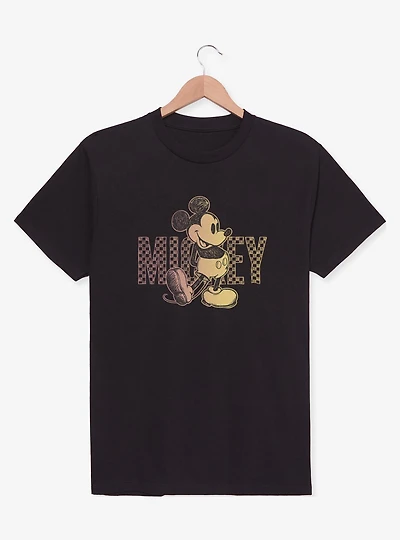 Disney Mickey Mouse Checkered T-Shirt