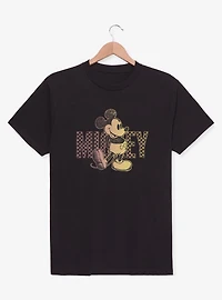 Disney Mickey Mouse Checkered T-Shirt