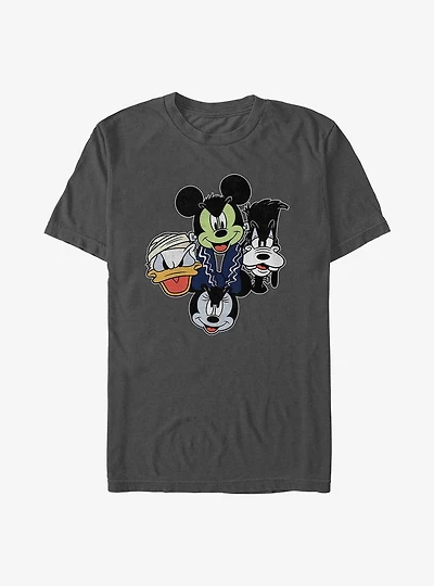 Disney Mickey Mouse Halloween Heads T-Shirt