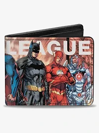 DC Comics The New 52 Justice League Issue 1 7 Superhero Variant Cover Bifold Wallet