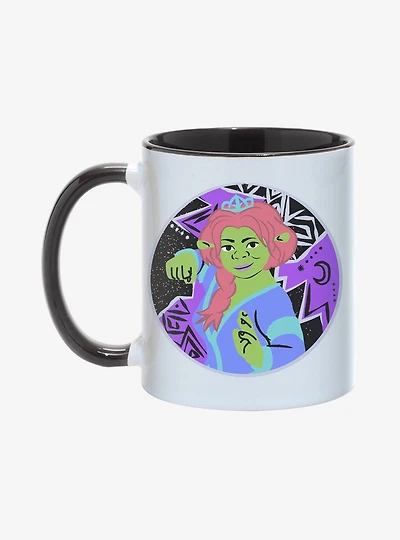 Shrek Fiona Fighting Pose Mug 11oz