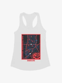 Cobra Kai San Fernando Valley Map Girls Tank