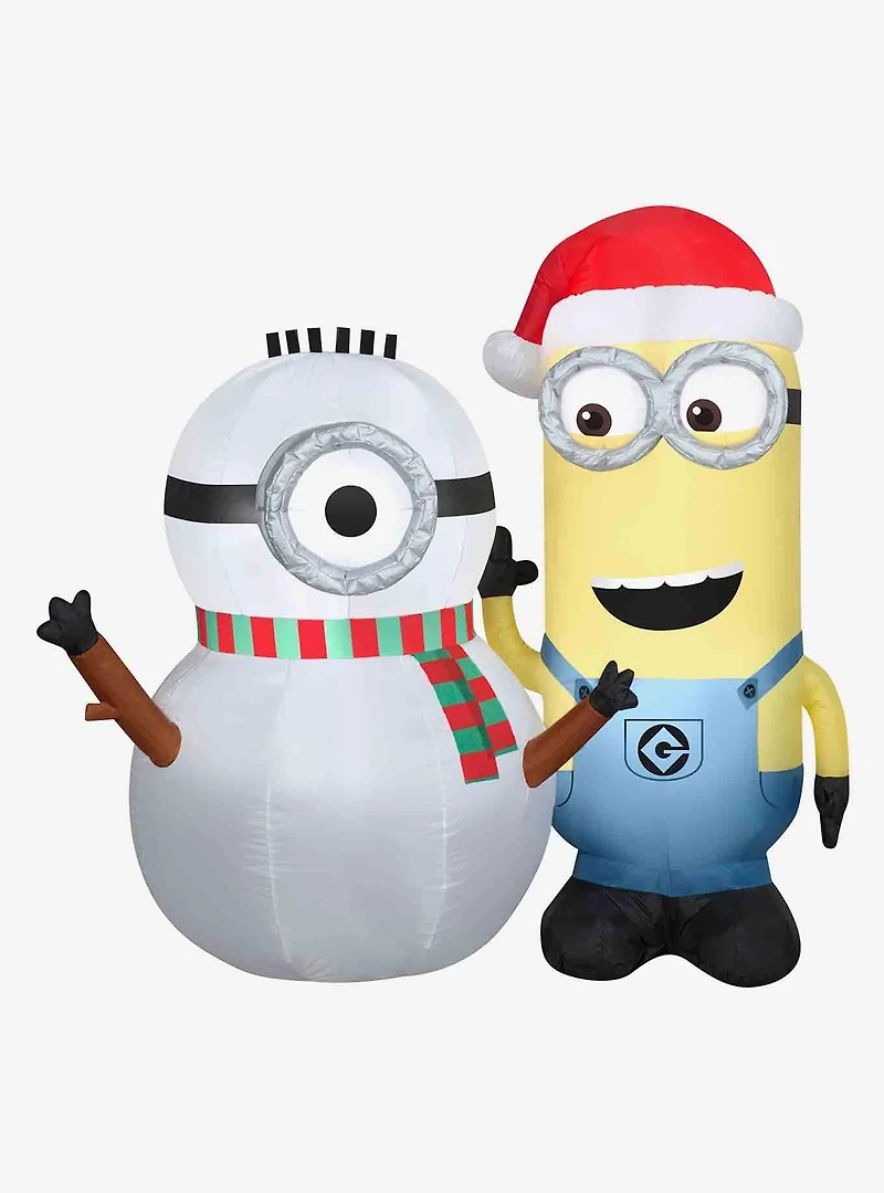 Minions Kevin Building Snowman Medium Airblown