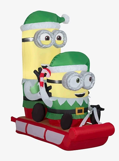 Minions On Sled Airblown