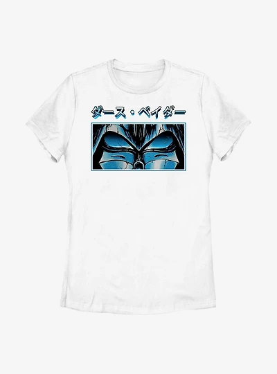 Star Wars Vader Eyes Japanese Womens T-Shirt
