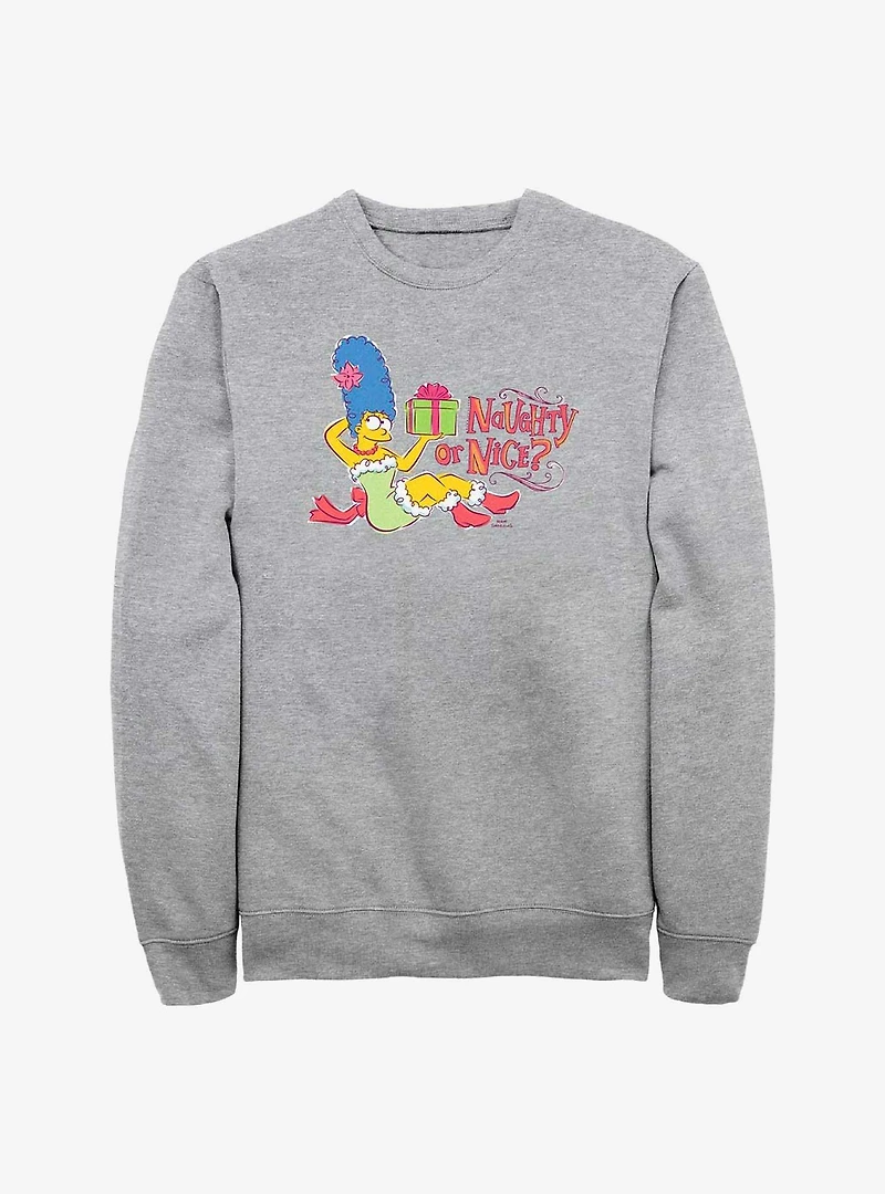 The Simpsons Naughty or Nice Sweatshirt