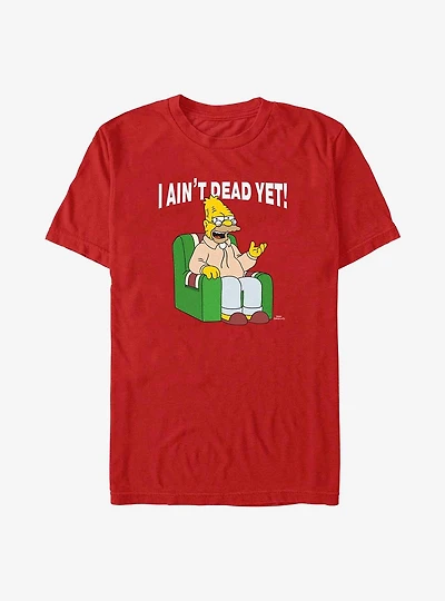The Simpsons Grandpa Ain't Dead Yet T-Shirt