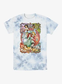 Disney Princesses Princess Power Tie-Dye T-Shirt