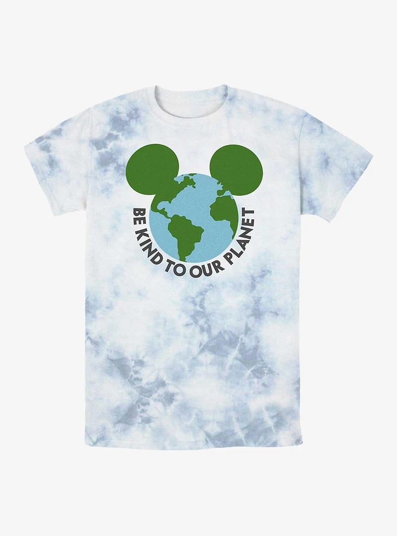 Disney Mickey Mouse Be Kind To Our Planet Tie-Dye T-Shirt