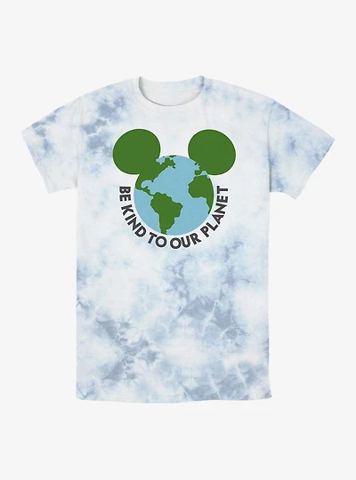 Disney Mickey Mouse Be Kind To Our Planet Tie-Dye T-Shirt