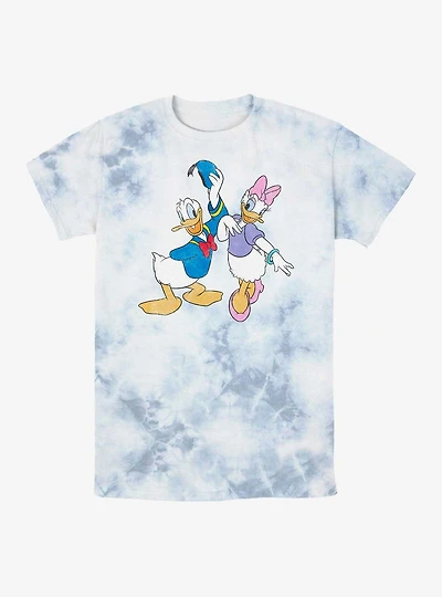 Disney Donald Duck & Daisy Duck Big Donald & Daisy Tie-Dye T-Shirt