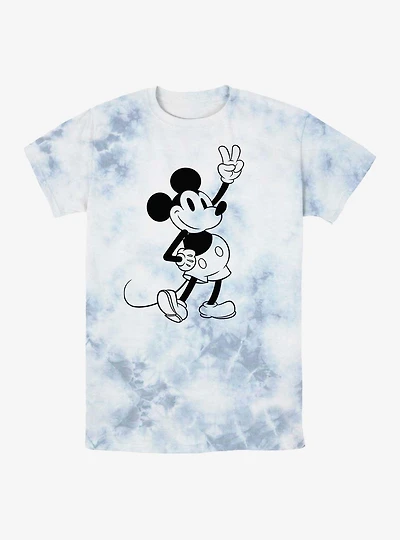 Disney Mickey Mouse Peace Out Tie-Dye T-Shirt