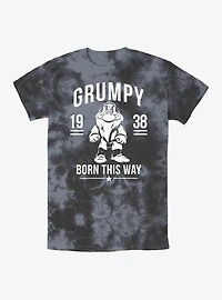 Disney Snow White and the Seven Dwarfs Always Grumpy Tie-Dye T-Shirt