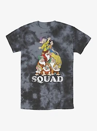 Disney Snow White and the Seven Dwarfs Squad Tie Dye T-Shirt
