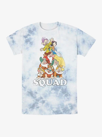 Disney Snow White and the Seven Dwarfs Squad Tie-Dye T-Shirt