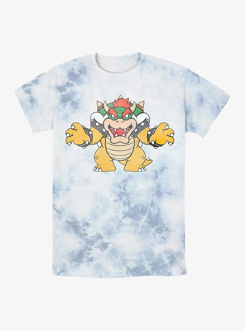 Nintendo Just Bowser Tie-Dye T-Shirt
