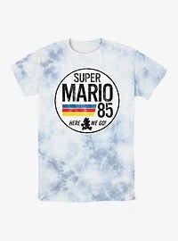 Nintendo Mario Here We Go Tie-Dye T-Shirt