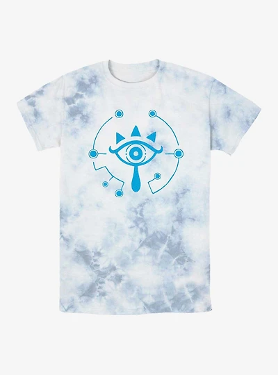 The Legend of Zelda Sheikah Eye Symbol Tie-Dye T-Shirt
