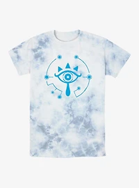 The Legend of Zelda Sheikah Eye Symbol Tie-Dye T-Shirt