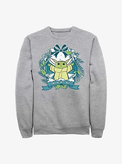 Star Wars The Mandalorian Snow Ho Grogu Sweatshirt