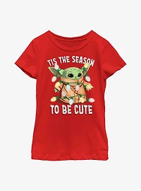 Star Wars The Mandalorian Grogu To Be Cute Youth Girls T-Shirt