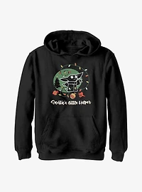 Star Wars The Mandalorian Santa's Helper Youth Hoodie