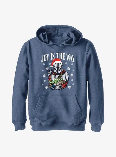 Star Wars The Mandalorian Joy Is Way Youth Hoodie