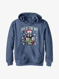 Star Wars The Mandalorian Joy Is Way Youth Hoodie