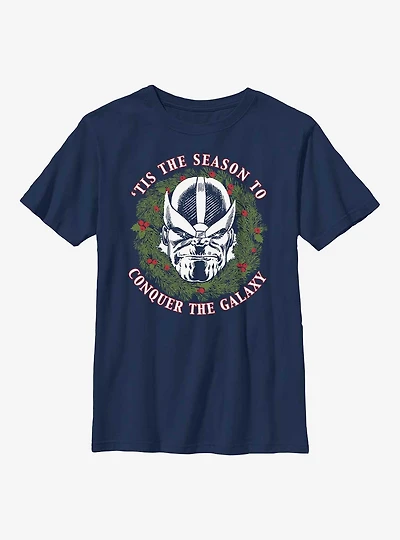 Marvel Thanos Tis The Season Girls Youth T-Shirt