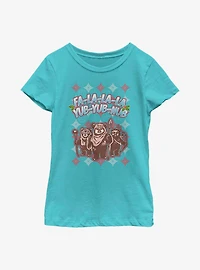 Star Wars Ewok Holiday Festivities Youth Girls T-Shirt