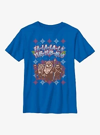Star Wars Ewok Holiday Festivities Youth T-Shirt