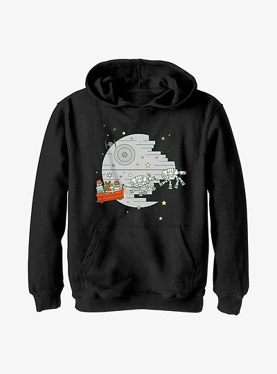 Star Wars Christmas Death Youth Hoodie