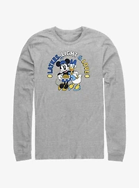 Disney Minnie Mouse & Daisy Duck Latke, Light Love Long-Sleeve T-Shirt
