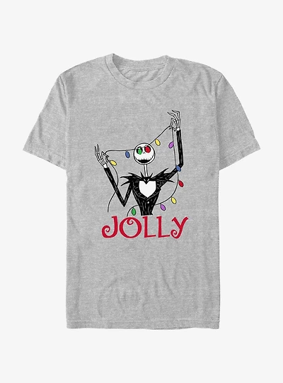 Disney The Nightmare Before Christmas Jack Jolly Lights T-Shirt