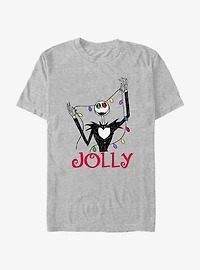 Disney The Nightmare Before Christmas Jack Jolly Lights T-Shirt
