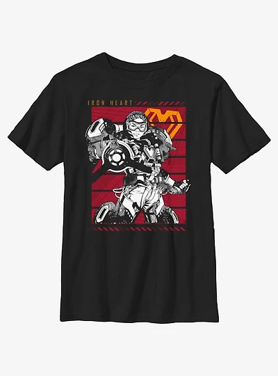 Marvel Black Panther: Wakanda Forever Ironheart Portrait Youth T-Shirt Box Lunch Web Exclusive