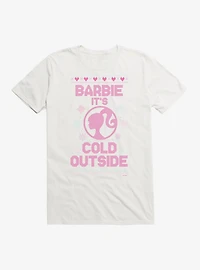 Barbie It's Cold Outside Ugly Christmas Pattern T-Shirt