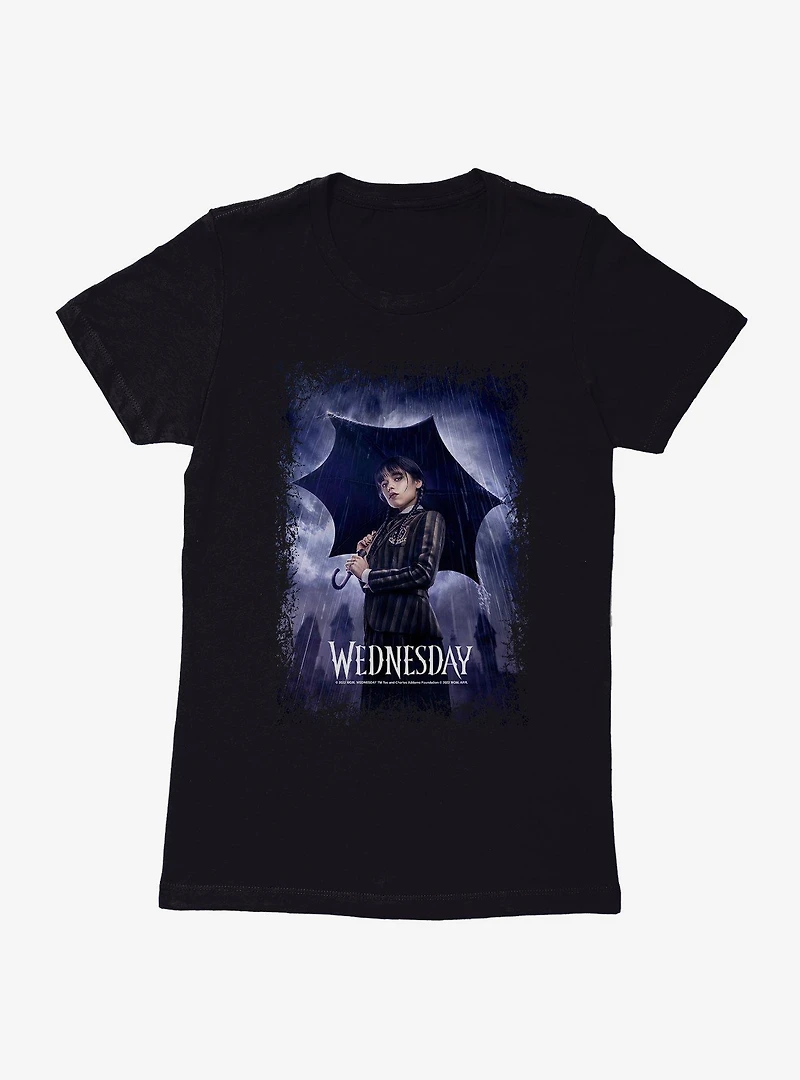 Wednesday Poster Womens T-Shirt