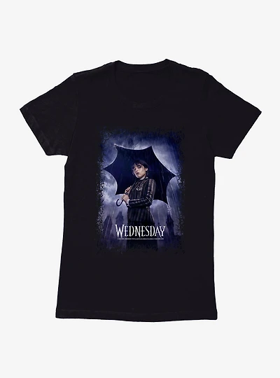 Wednesday Poster Womens T-Shirt