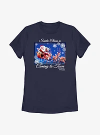 The Year Without Santa Claus Coming To Town Womens T-Shirt
